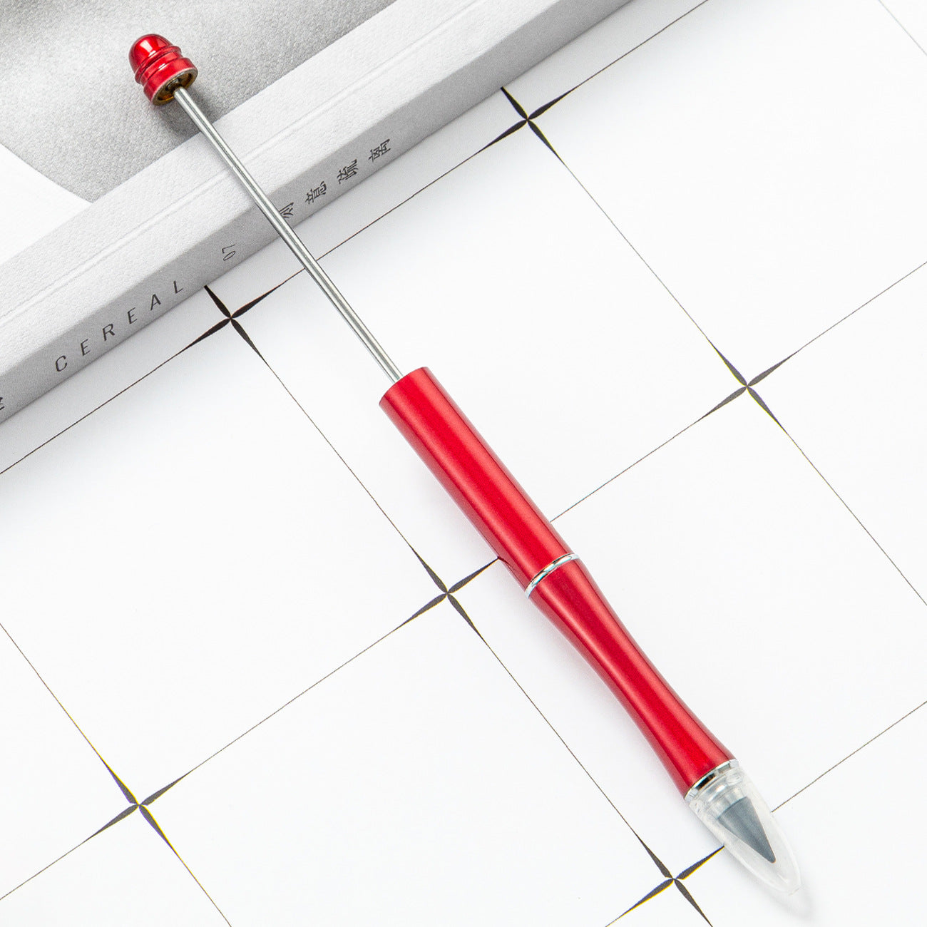 Wholesale Metal DIY Beadable Eternity Pencil Without Eraser